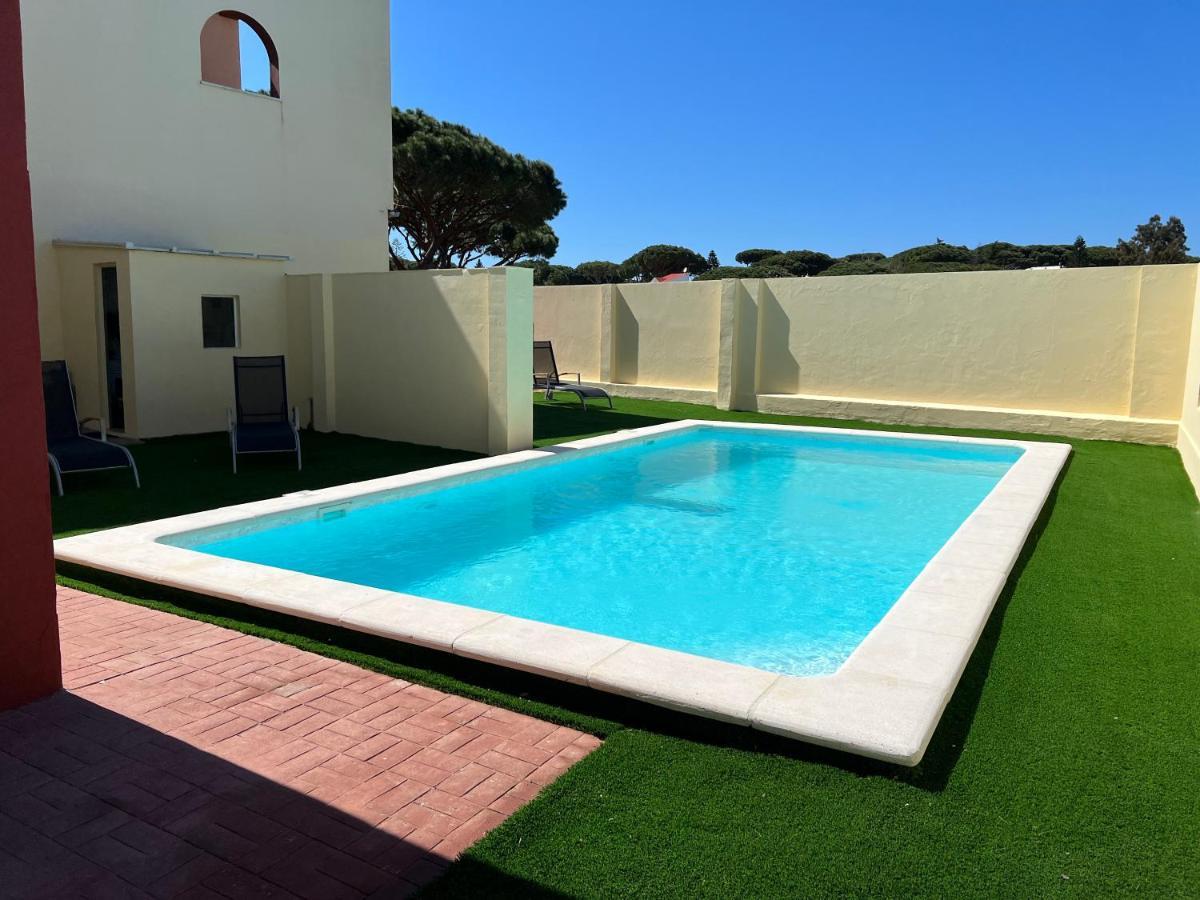 Casa Piscina Playa Barrosa Delfin 6 Villa Chiclana de la Frontera Bagian luar foto