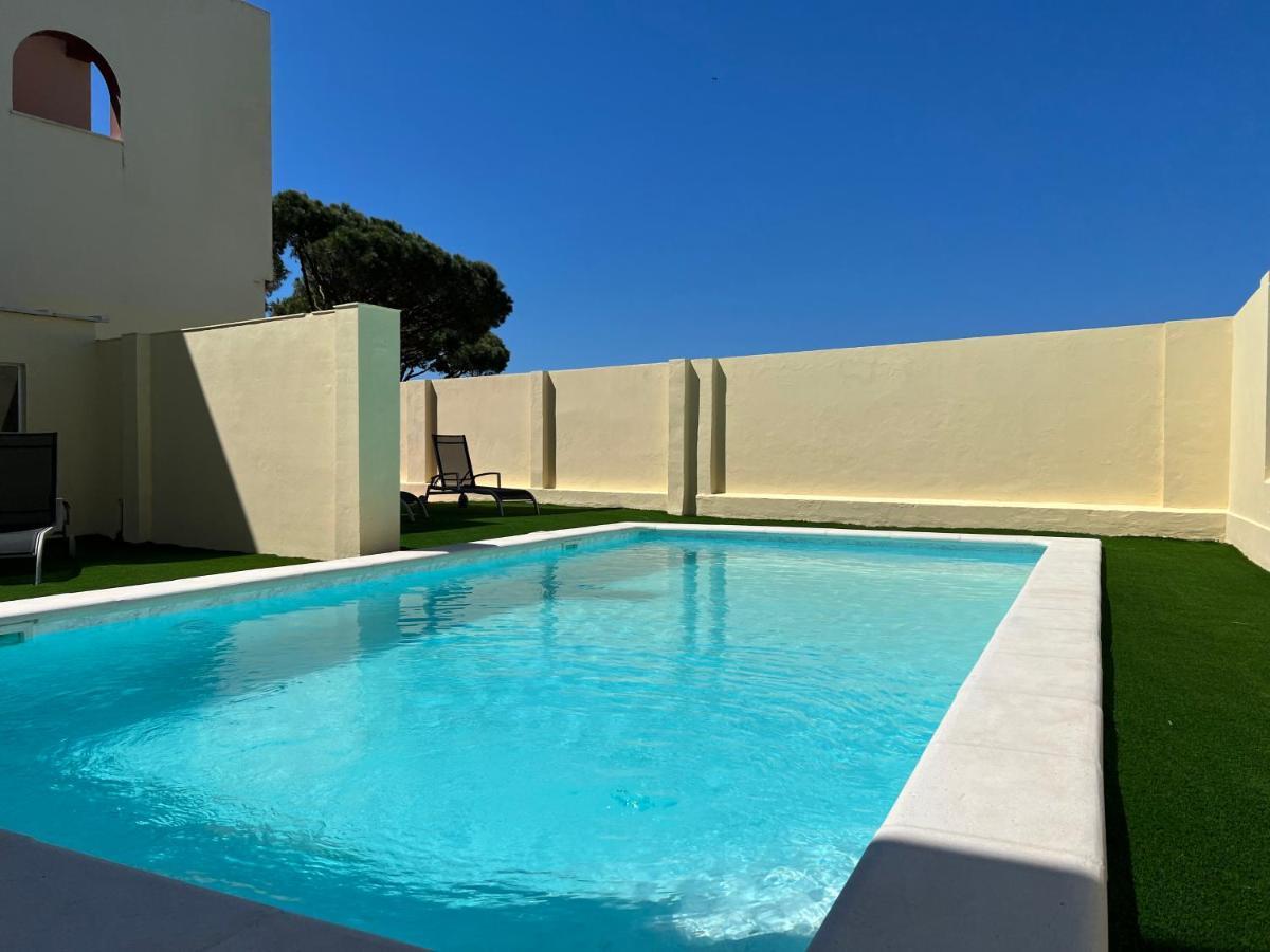 Casa Piscina Playa Barrosa Delfin 6 Villa Chiclana de la Frontera Bagian luar foto