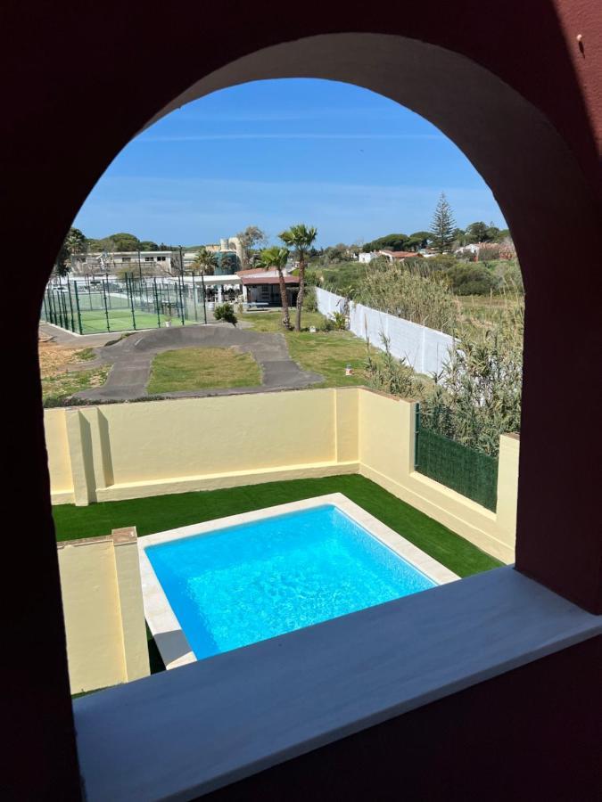 Casa Piscina Playa Barrosa Delfin 6 Villa Chiclana de la Frontera Bagian luar foto