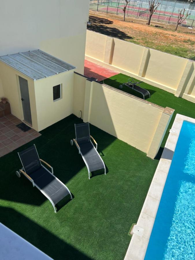 Casa Piscina Playa Barrosa Delfin 6 Villa Chiclana de la Frontera Bagian luar foto